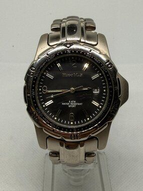 Hugo Max Men Stainless Steel Black Dial Quartz Watch 5 ATM Water Resistant 85033
